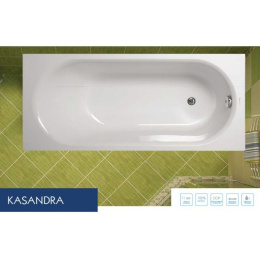 Акриловая ванна 150x70 Vagnerplast (VPBA157KAS2X-04), прямоугольная, Гидромассаж: нет