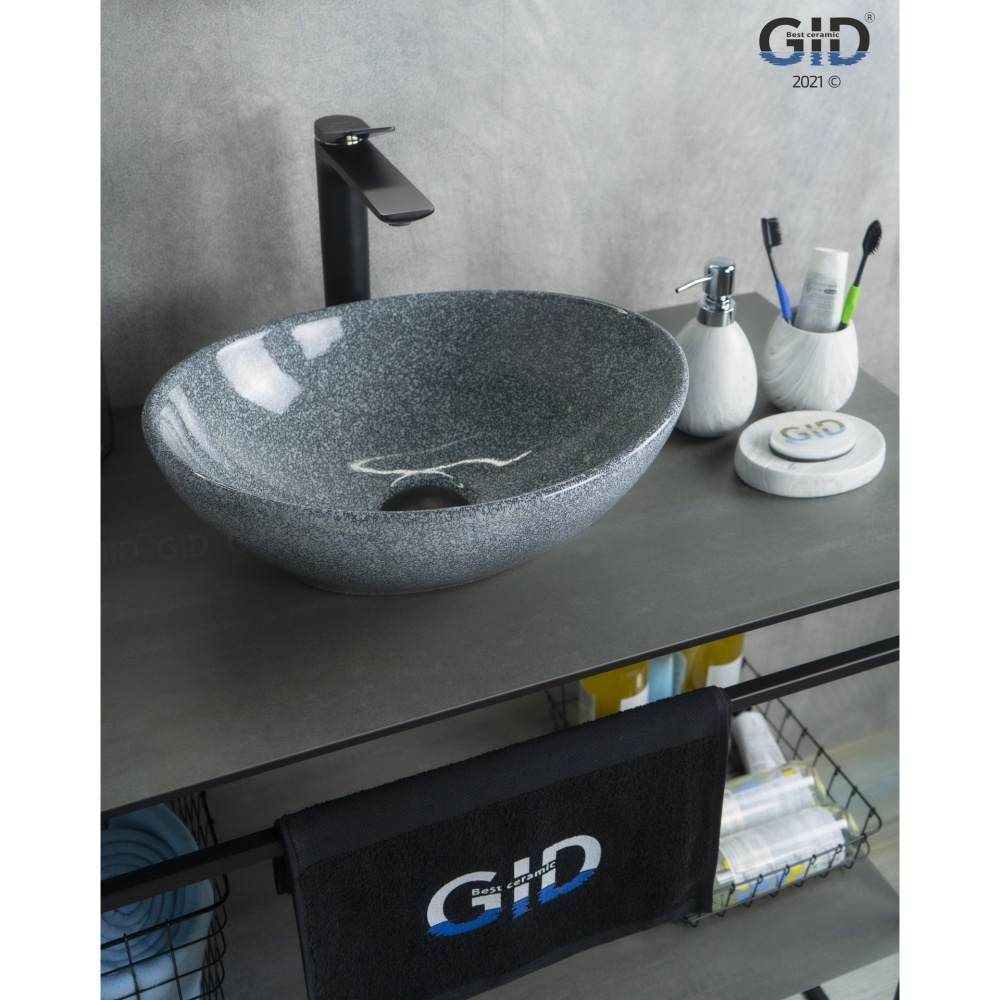 Раковина накладная Gid Mnc331