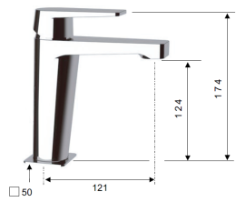 Фото Смеситель Remer для раковины RR D11