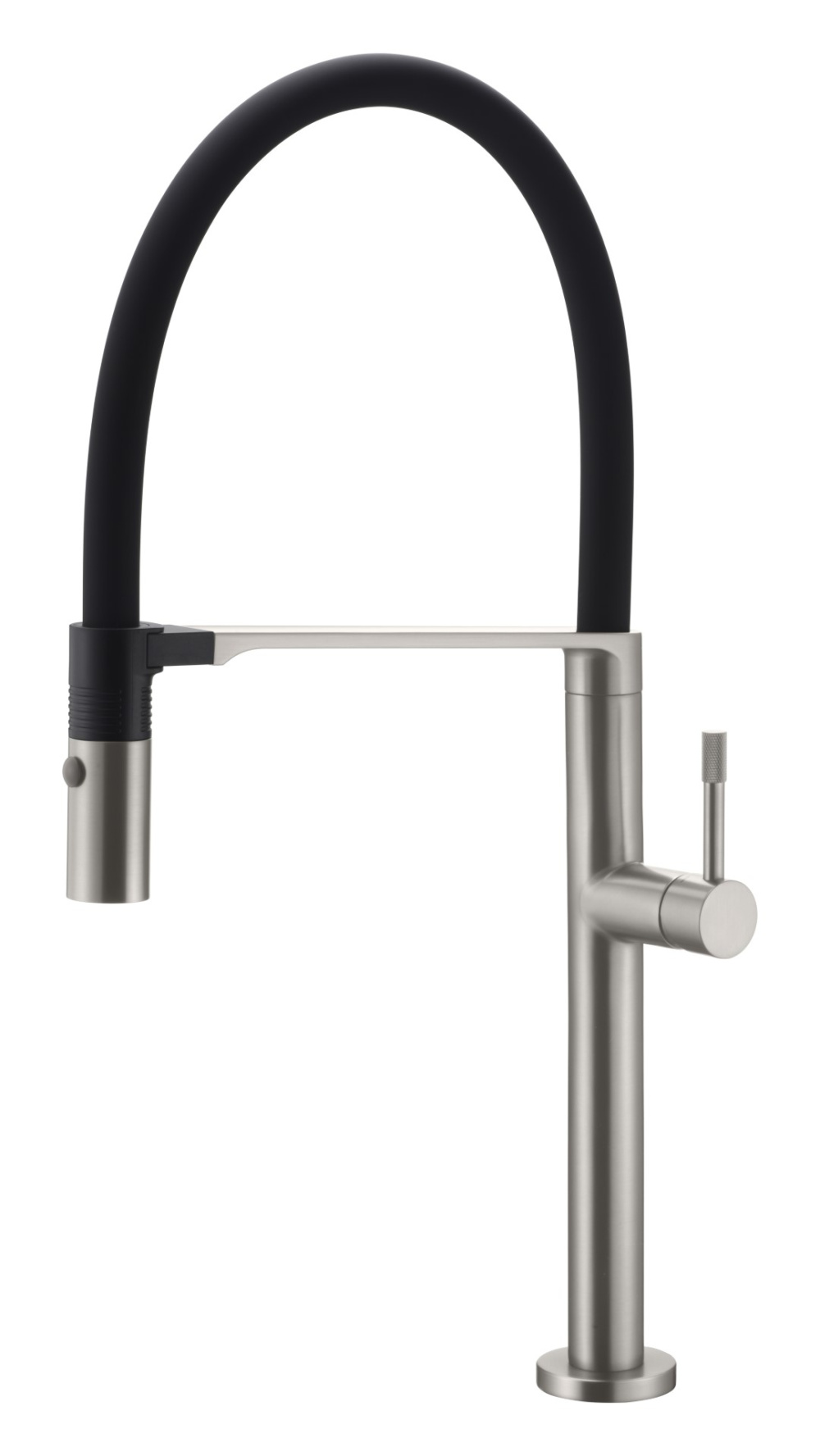 Фото Смеситель для кухни Boheme Uno (114-NB) никель