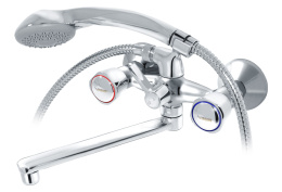 Фото Смеситель для ванны/раковины Бета плоский излив 180 мм Варион 701517