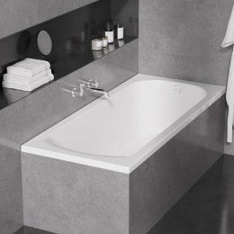Фото Ванна акриловая 170х75 Alba Spa Sansara (ВПР042000100) прямоугольная, белый глянцевый