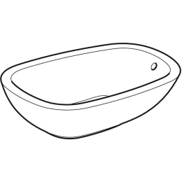 Geberit Citterio 500.543.01.1 Раковина, встраиваемая сверху, накладная