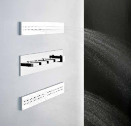 Душевая форсунка Gessi Rettangolo Wellness (32975#031) хром