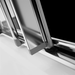 Дверь душевого уголка  Radaway EVO DW 90x200 профиль Хром стекло прозрачное 335090-01-01