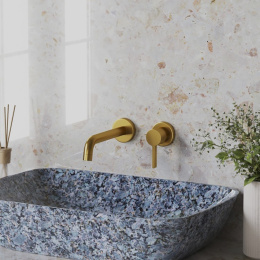 Фото Смеситель для раковины Paini Brera 74PJ208 золото