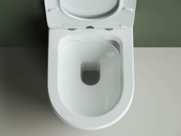 Фото Подвесной унитаз Ceramica Nova HIGHLIGHT CN1804 с сиденьем