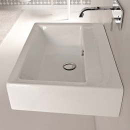 Фото Раковина накладная 65 см ArtCeram Fuori (TFL025 01 00) белый