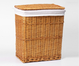 Корзина WasserKraft Ammer WB-370-L большая для белья с крышкой