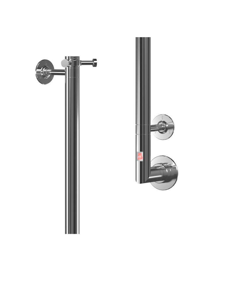 Фото Полотенцесушитель электрический Margaroli Acrobaleno 616X 616XCRB-1650, хром