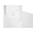 Акриловая ванна BESCO INSPIRO с душевой кабиной 170x70 L WAI-170-NLE