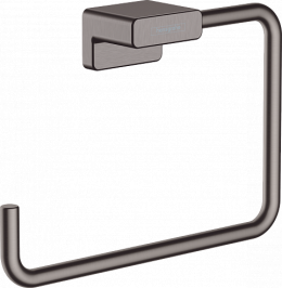 Полотенцедержатель Hansgrohe AddStoris (41754340) шлифованная чёрный хром