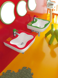 Фото Раковина Laufen Florakids 45 8.1503.1.062.104.1