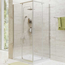 Душевой уголок WasserKRAFT Leine 35P03, 90 см, стекло прозрачное