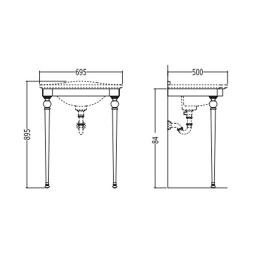 Фото Консоль Devon&Devon Westminster Consolle DEWEST