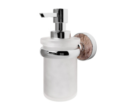 Дозатор для жидкого мыла с держателем WasserKRAFT Nau K-7799
