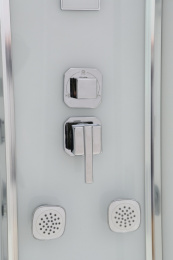 Фото Душевая кабина 80x80x220 Black&White (G5501 800)