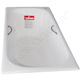 ВАННА чугунная TIMO STANDARD 3V - 150x70x46 с ручками