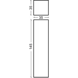 Фото Armadi Art NeoArt 834-CP Пенал NEO-ART CAPPUCINO