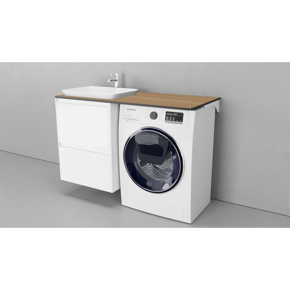 Velvex Klaufs StKLA.120.60.TL.MH-217.617 Столешница Klaufs 120*60 без выреза, тумба слева, МДФ-HPL, 