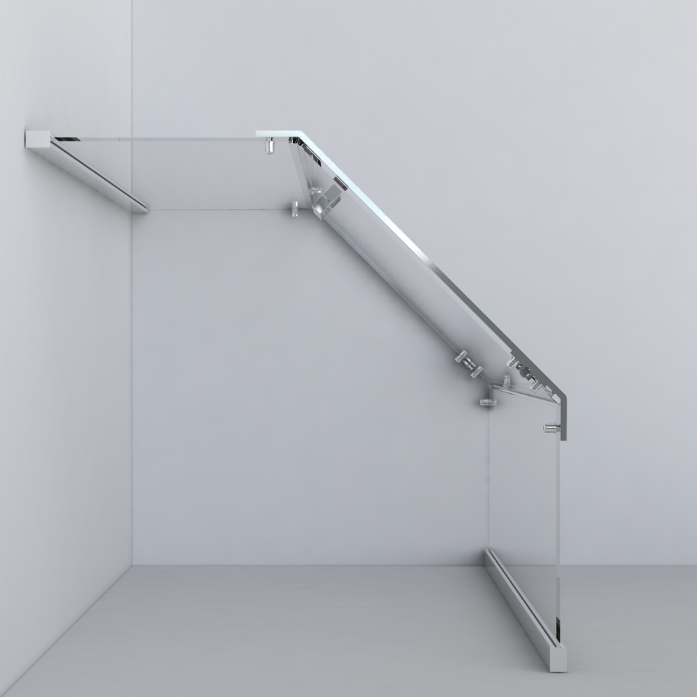 Душевой уголок Vincea Stresa (VSP-1S900CH) хром