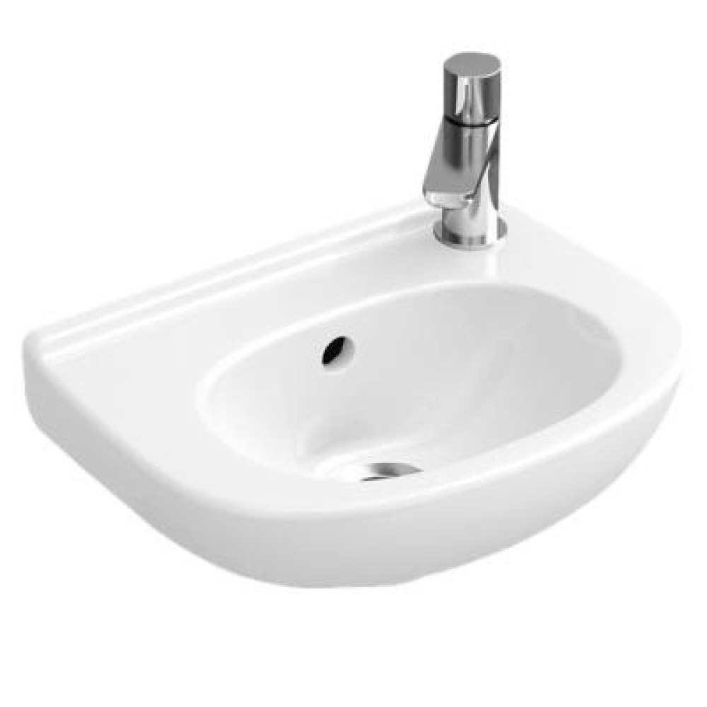 Фото Раковина компактная укороченная 53603601 VILLEROY&BOCH O'NOVO, 360х275 мм