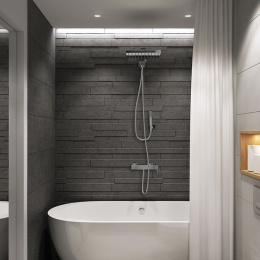 Фото Верхний душ Paini Milano 50CR759TCASQET9 хром