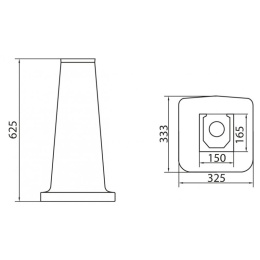Пьедестал BelBagno BOHEME BB115P