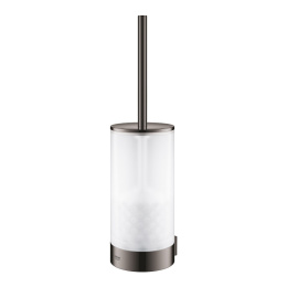 Ершик для туалета с держателем Grohe Selection 41076A00, черный графит глянец