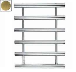 Фото Полотенцесушитель водяной Margaroli Orizzonti 1-442/6, 1442100066OB, старая бронза