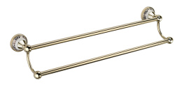 Полотенцедержатель FIXSEN Bogema Gold трубчатый 2-ой (FX-78502G)