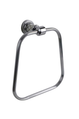 Фото Держатель полотенца Boheme Murano (10905-W-CR) хром