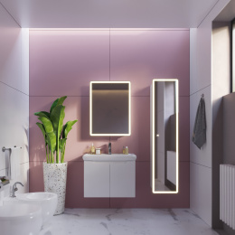 Шкаф зеркальный Dreja Uni (99.9013) 120 см