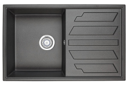 Фото Granula GR-8002 черный Мойка кухонная