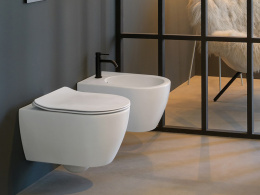 Унитаз подвесной Scarabeo GLAM 5201/TW