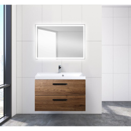 Тумба под раковину BelBagno Aurora AURORA-800-2C-SO-RT подвесная (2 ящ.)