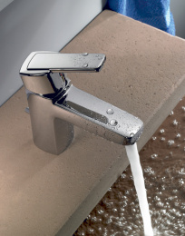 Фото Смеситель для раковины Kludi Q-Beo (501290575) хром