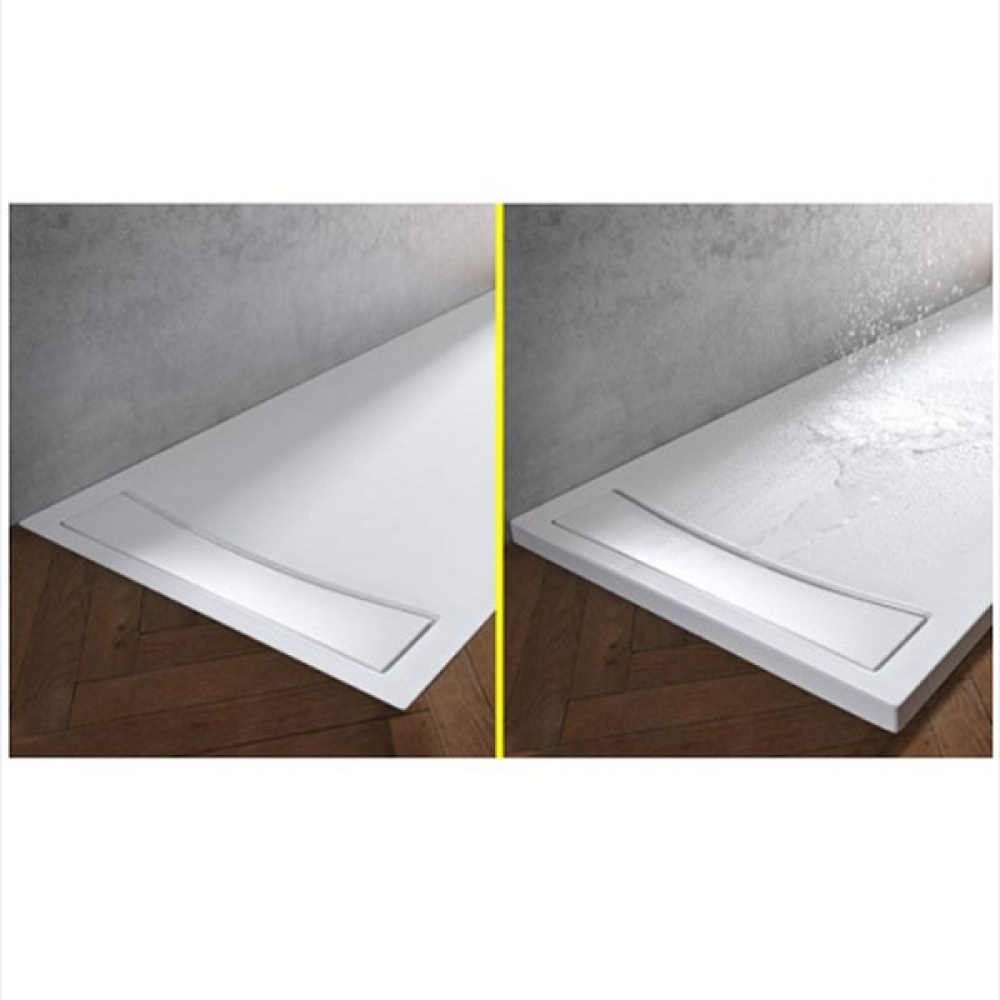 Белый квадратный душевой поддон из материала Flight, 90 х 90 см Jacob Delafon E62511-00