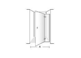 Дверь с неподвижным сегментом Subway DW0100SUB110RGV-61