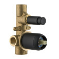 Внутренняя часть смесителя для душа Plumberia Selection IXO (INT0036NO) Черный