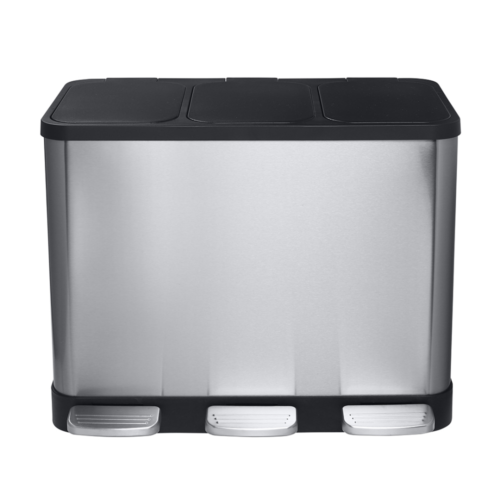 Фото Bemeta Home 104315262 Контейнер для сортировки мусора, 3× 14 l