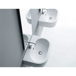 Раковина универсальная Kerasan Flo 314201*1 цвет белый