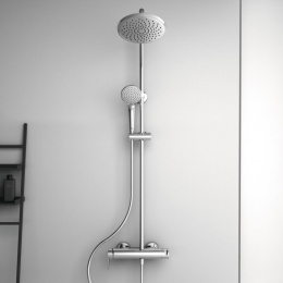 Душевая система в комплекте с настенным смесителем для душа Ideal Standard IDEALRAIN CERAFINE O BC75