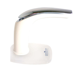 Фото Смеситель для раковины Webert Aria AI830102 Белый глянцевый с ручкой Brina