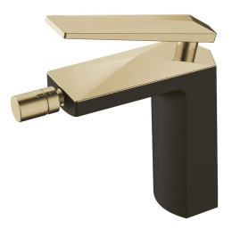 Фото Смеситель для биде Boheme Venturo (386-B) черный, золото