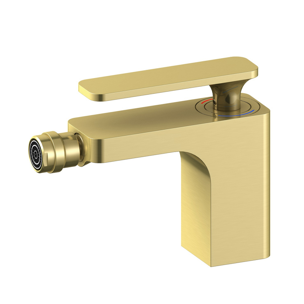 Фото Смеситель для биде Timo Torne 4362/17F золото матовое