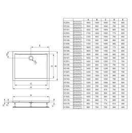 Фото Душевой поддон K519001 Ideal Standard Ultraflat (евробелый)