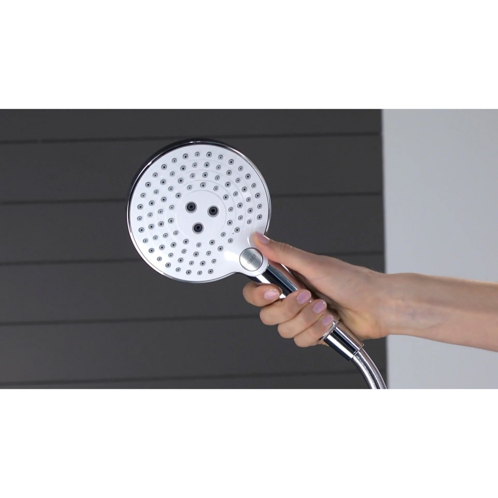 Душевой набор 26325400 Hansgrohe Raindance Select S (белый, хром)