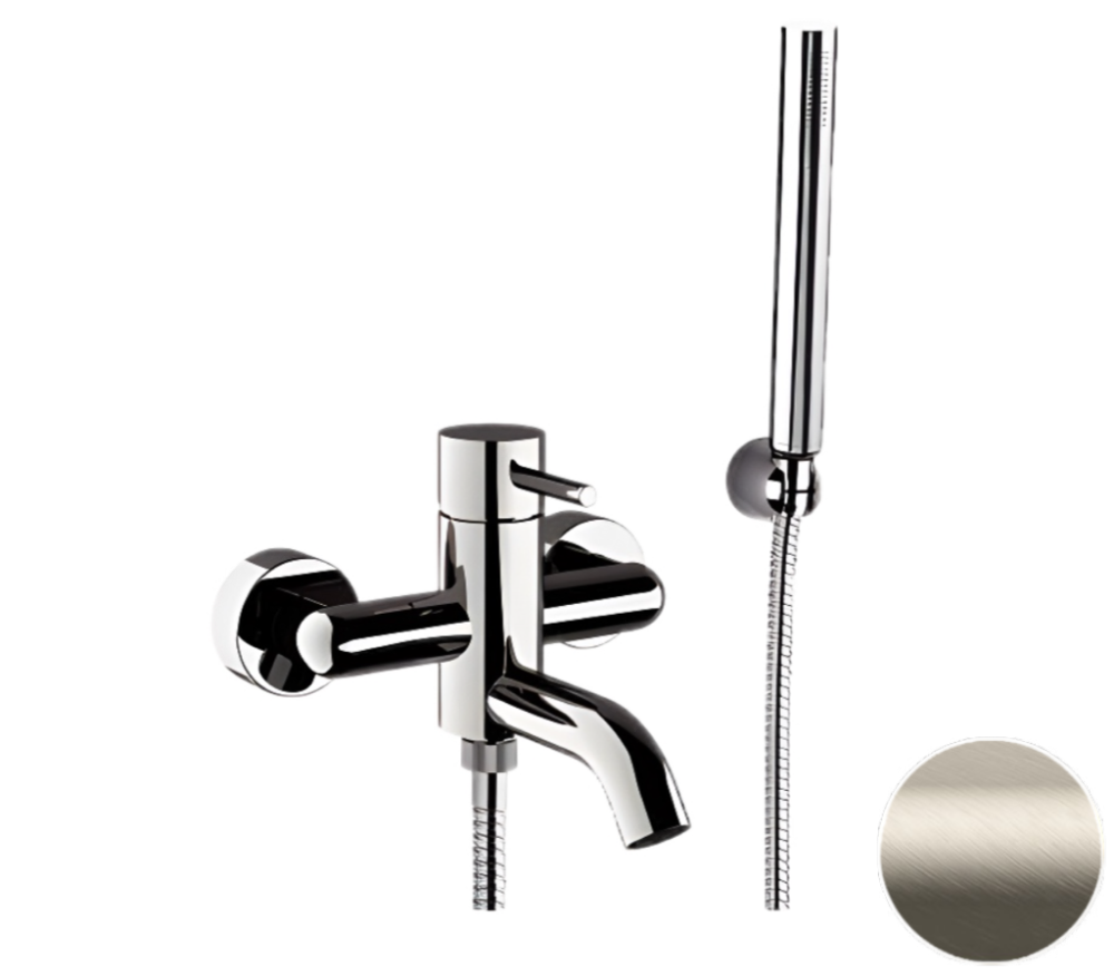 Фото Смеситель для ванны Remer X Style X02XV, сталь