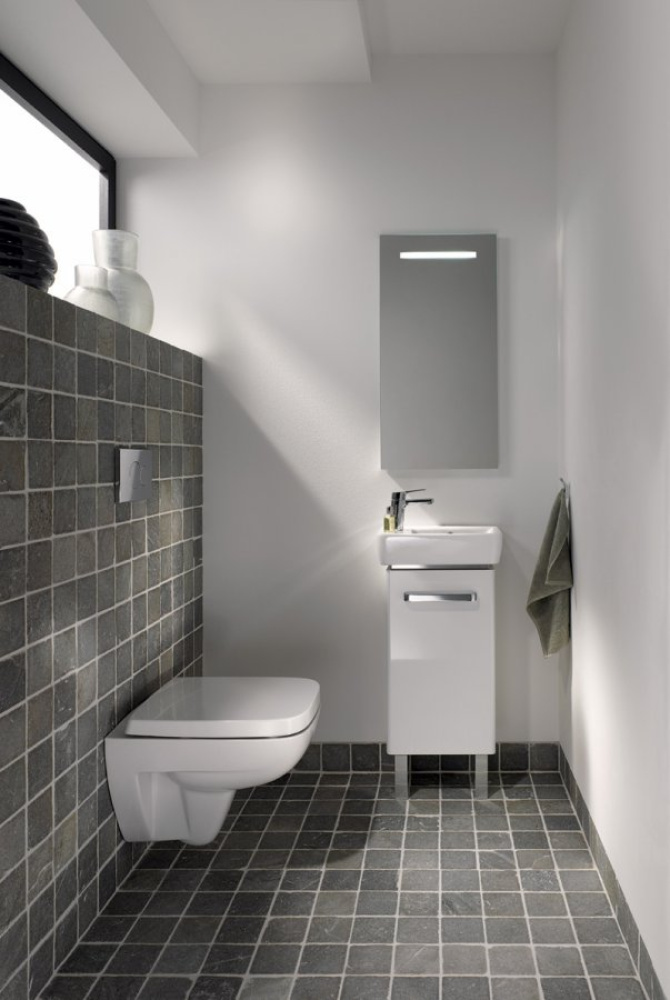 Инсталляция Geberit с безободковым унитазом Geberit Renova Plan 202170000, клавиша хром, сиденье мик